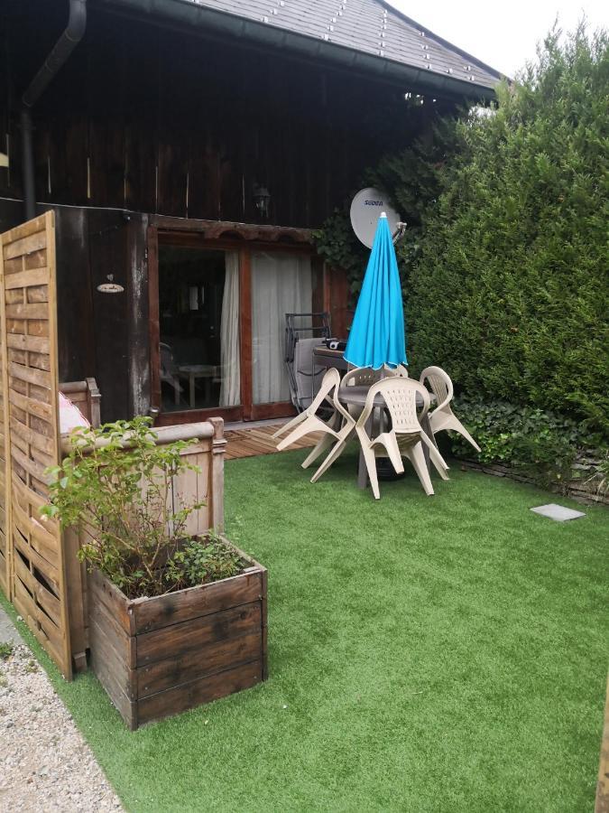L'Oree Des Bornes-Appartement Avec Piscine Évires Exteriér fotografie