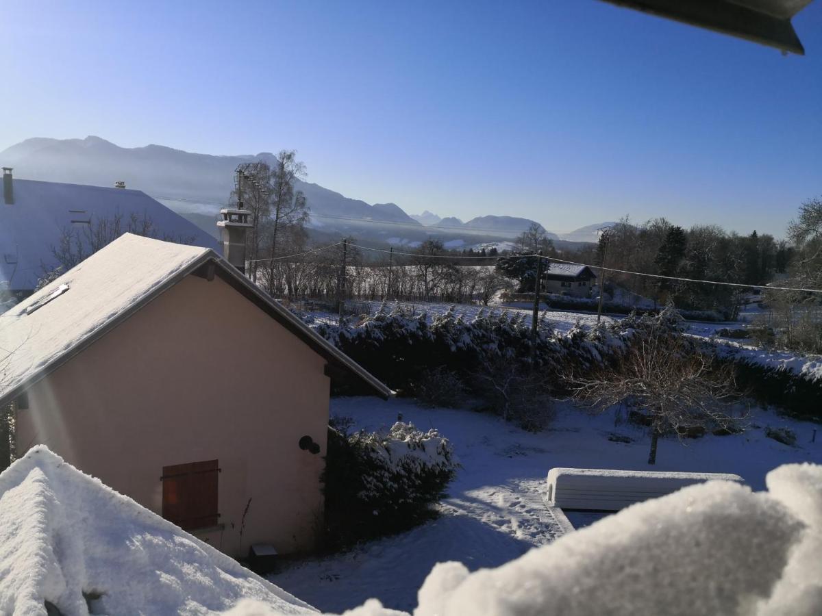 L'Oree Des Bornes-Appartement Avec Piscine Évires Exteriér fotografie