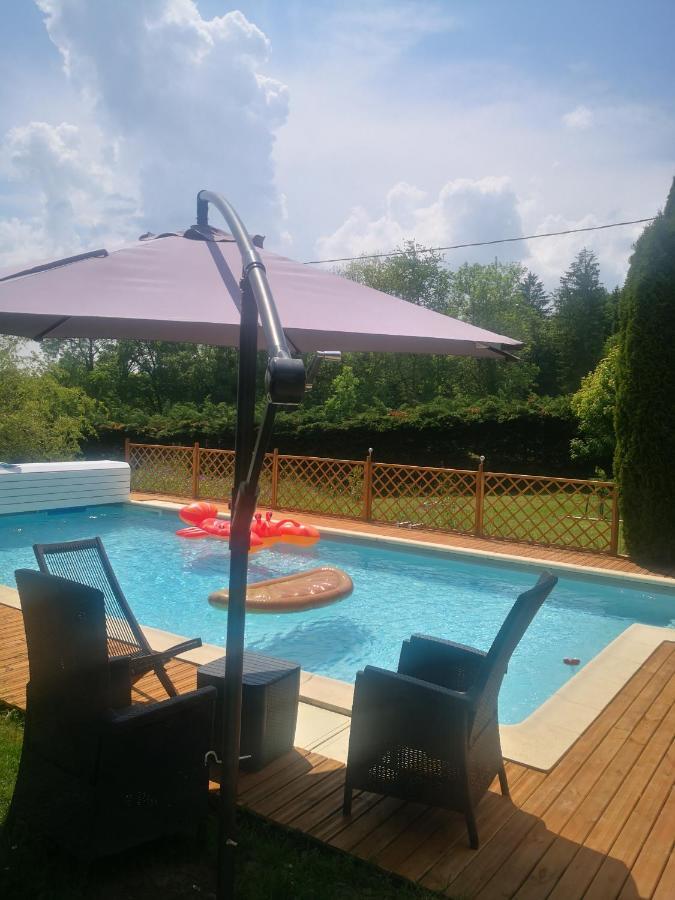 L'Oree Des Bornes-Appartement Avec Piscine Évires Exteriér fotografie